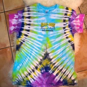 Tie die Mojave desert beach club